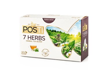 Zāļu tēja POSTI 7 Herbs 20x1.5g
