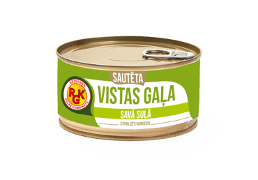 Sautēta vistas gaļa savā sulā RGK 325g