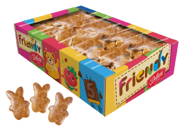 Prjaņiki Zaķīši cukura glazūrā 400g