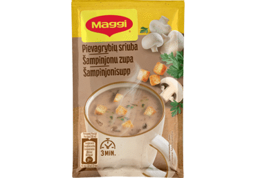 Šampinjonu zupa MAGGI ar grauzdiņiem 16g