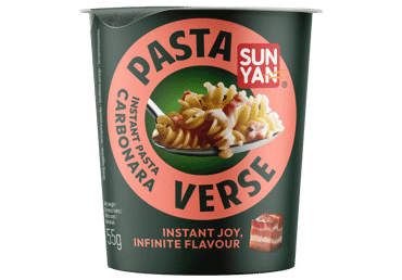 Ātri pagatavojamas nūdeles SUN YAN Pasta Verse Carbonara 55g