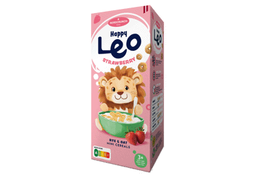 Rudzu un auzu pārslas HAPPY LEO zemeņu 150g