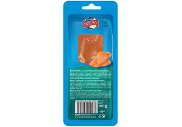 Kūpināti Atlantijas laša gabaliņi WIDE OCEAN 100g