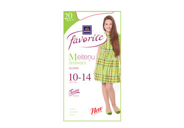 Meiteņu zeķbikses FAVORITE 20 51101 bianco 10-14 gadiem 