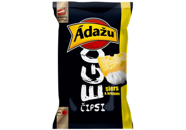 Čipsi Ego ĀDAŽU siera krējuma 240g