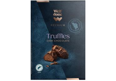 Trifeles ar melnās šokolādes skaidiņām WELL DONE PREMIUM 100g