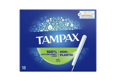 Tamponi TAMPAX Plastic Free Super 18gab.