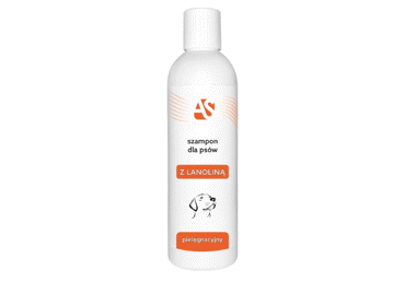 Šampūns suņiem 250ml ar lanolīnu