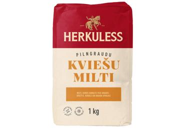 Pilngraudu kviešu milti HERKULESS 1kg