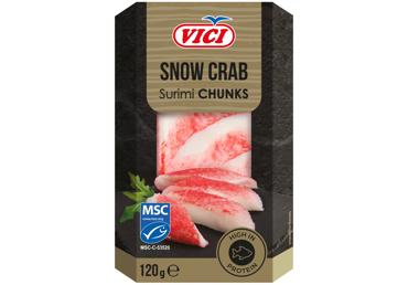 Surimi gabaliņi VIČI Snow Crab 120g