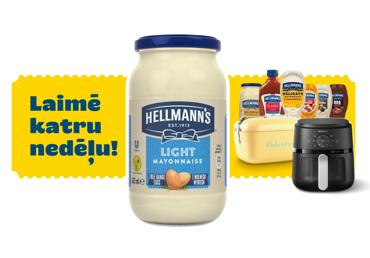 Majonēze HELLMANNS Light 27% 405ml - 1