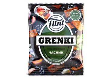 Grauzdiņi FLINT ar ķiploku garšu 150g