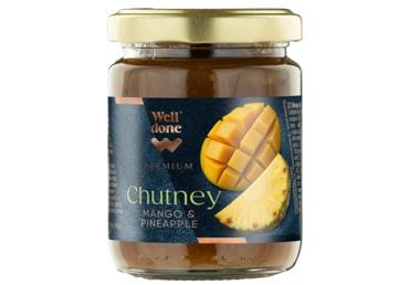 Mango un ananasu čatnijs WELL DONE PREMIUM 180g