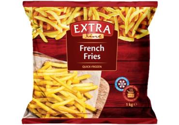 Kartupeļi frī EXTRA LINE saldēti 1kg