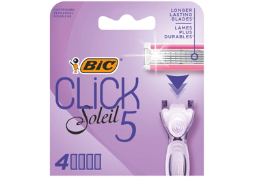 Skūšanās kasetes BIC Soleil Click 5 sieviešu 4gb