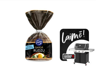 Gardā Rudzu maize FAZER 390g - 1