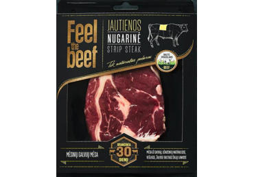 Liellopa steiks FEEL THE BEEF Dry Aged Strip 220g - 1