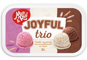 Saldējums Trio MIO&RIO 1kg