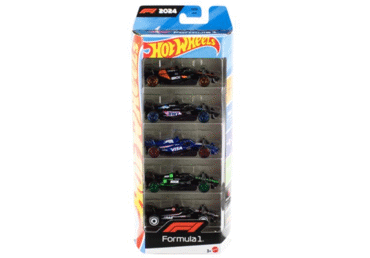 Rotaļu auto komplekts F1 HOT WHEELS 5gab.