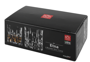 Viskija glāzes RCR Etna 6gab. 330ml