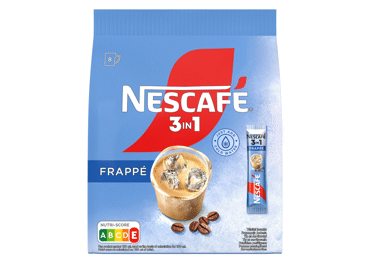 Šķīstošā kaf. NESCAFE Frappe 3in1 8x15g - 1