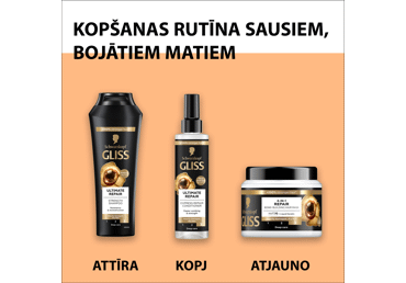 Šampūns GLISS Ultimate Repair 400ml - 3