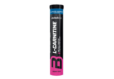 Uztura bagātinātājs L-Carnitine melleņu 20 tabletes BIOTECH 500mg
