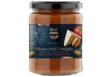 Pastas mērce ar pistācijām, rikotu un tomātiem WELL DONE PREMIUM 300g