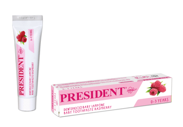 Zobu pasta PRESIDENT BABY 0-3gadi 30ml