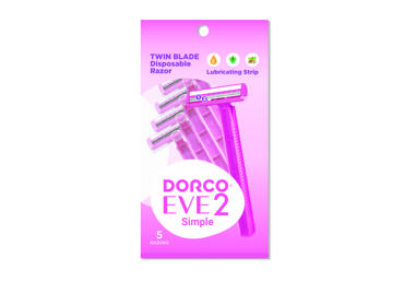 Vienreizējie skuvekļi DORCO Eve 2 siev.5gab.
