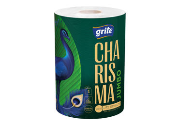 Papīra dvieļi GRITE Charisma Jumbo 3k.