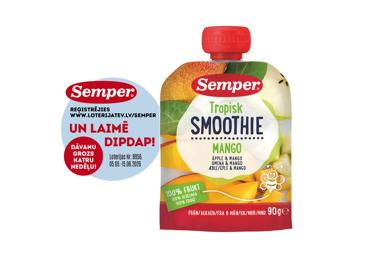 Smūtijs SEMPER ābolu mango 6+ 90g - 1