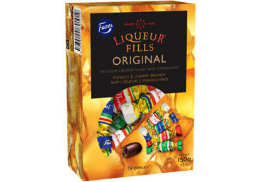Konfekšu kārba FAZER Liqueur Fills150g