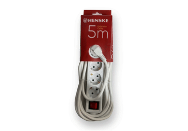 Pagarinātājs HENSKE ar zem.5viet. 5m