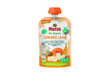 BIO biezenis HOLLE Banana Lama augļu 100g
