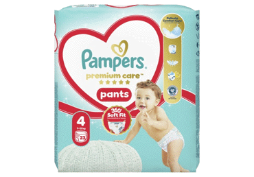 Autiņbiksītes PAMPERS PC S4 9-15kg 23gab.