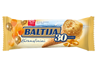 Saldējums karameļu BALTIJA 83g