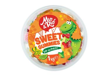 Želejas konfektes Mix MIO&RIO 1kg
