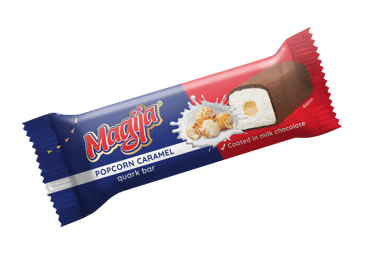 Biezpiena sieriņš MAGIJA ar popkornu un sāļo karameli 40g