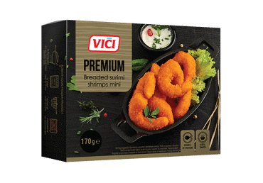 Surimi garneles VIČI panējumā 170g