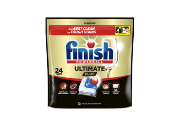 Trauku mzgājamās mašīnas kapsulas FINISH Ultimate Plus Fresh 24gb