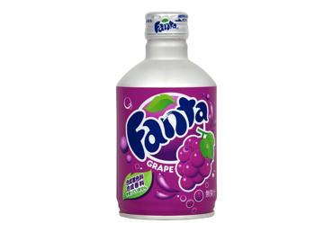 Gāzēts dzēriens FANTA Grape 0,3L D