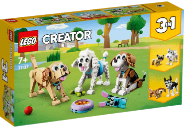 Konstruktors LEGO Burvīgie suņi 31137
