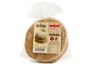 Mini rudzu maize Arābu 320g