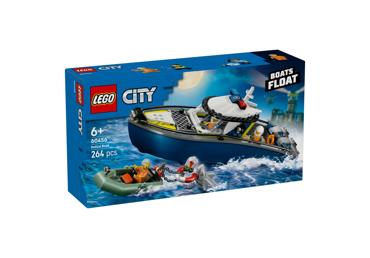 Konstruktors LEGO Pakaļdzīšanās ar policijas laivu 60456