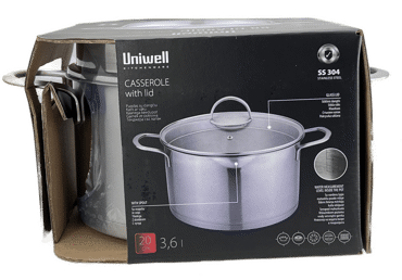 Katls ar vāku 20x11,5cm UNIWELL