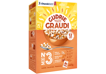 Pērļu grūbas GUDRIE GRAUDI Nr.3 4x90g