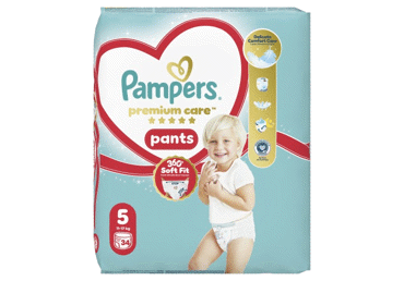 Autiņbiksītes PAMPERS PC S5 12-18kg 34gab.