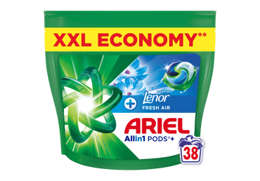 Veļas mazgāšanas kapsulas ARIEL  Fresh Air 38gb - 1