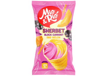 Šerbets MIO&RIO meloņu-upeņu 73g